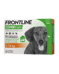 Frontline Combo Spot-On P*3Pip  Cani 2-10Kg
