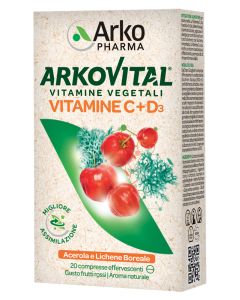 Arkofarma Arkovital Vitamine C+D3 20Cpr