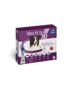 Vectra 3D 3Pip 3,6Ml Cani 10-25Kg Blu