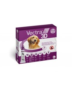 Vectra 3D 3Pip 4,7Ml Cani 25-40Kg Viola